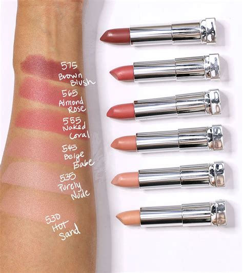 Maybelline Color Sensational Inti Matte Nudes Lipstick Makeup And Beauty Blog Lipstick