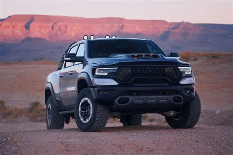 2021 Ram 1500 Trx Revealed Ford F 150 Raptor Doesnt Look So Tough Now