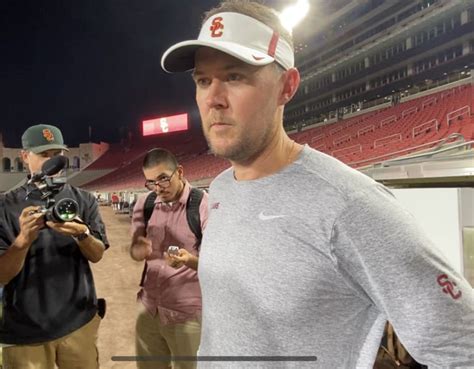 TrojanSports Video Interviews With Lincoln Riley Josh Henson And USC
