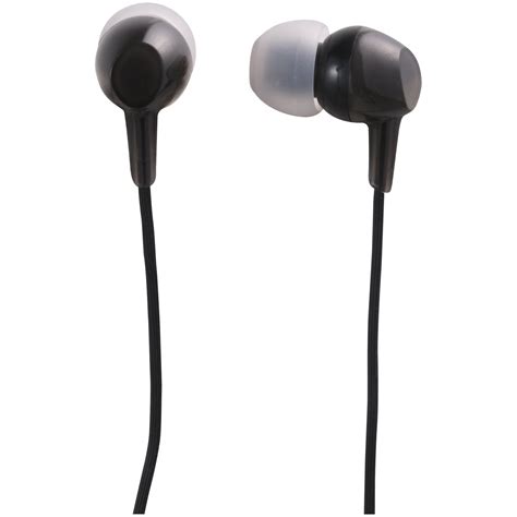Onn Basic In Ear Headphone Earbuds Black