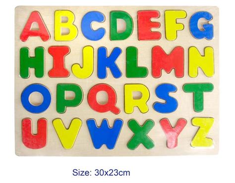 Search for crossword clues found in the daily celebrity, ny times, daily mirror, telegraph and major . Uppercase Alphabet Puzzle - Wild Woodland Toys | Wooden ...