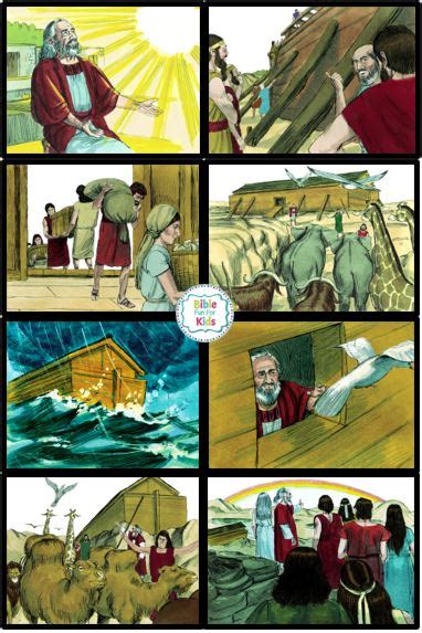 13 Genesis Noahs Ark Bible Fun For Kids