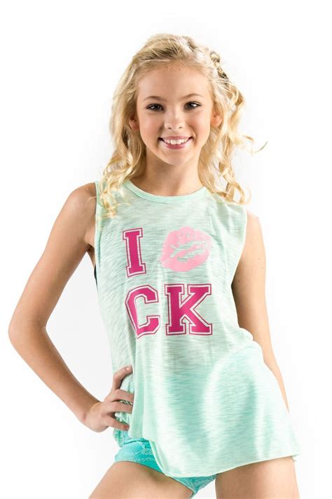 Jordyn Larsen Jordyn Jones California Kisses Athletic Tank Tops