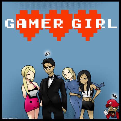 Gamer Girl Music Video Link In Description By Jerryrc On Deviantart