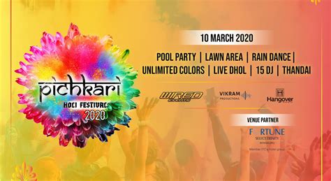 Holi Festival Of Colours Pichkari 2020