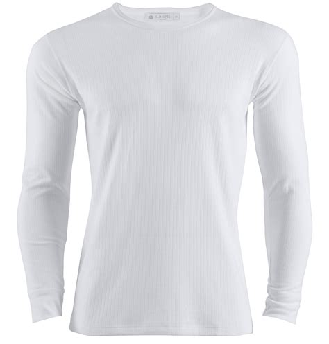 Sunspel Long Sleeve Thermal T Shirt In White For Men Lyst