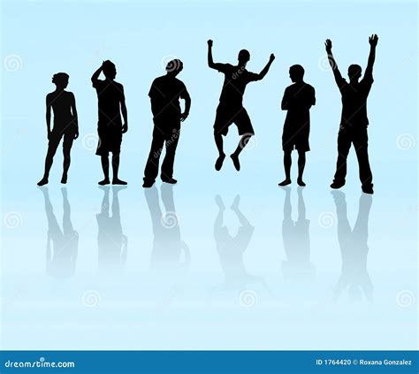 Team Group Of 6 People Stock Photo Image 1764420