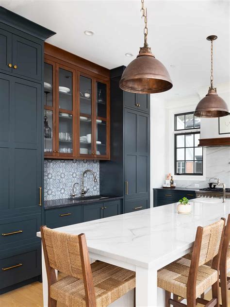 The Best Blue And Navy Kitchen Cabinet Paint Colors Craving Some