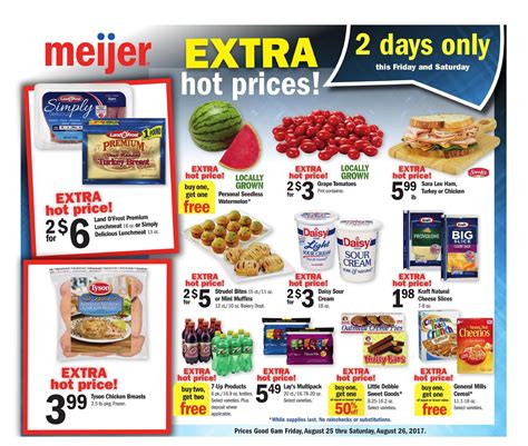 Meijer 2 Day Sale Ad Aug 25 - 26 2017 - WeeklyAds2