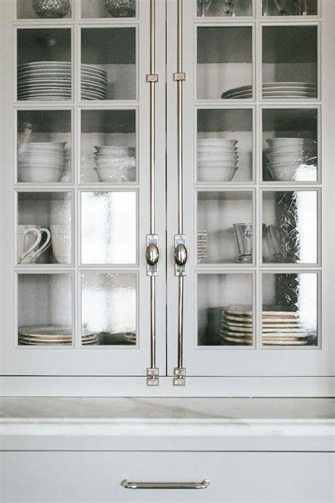 Check spelling or type a new query. LIght Gray Seeded Glass China Cabinets - Transitional ...