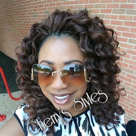 Kima Ripple Deep Crochet Braids In Colors 3330 Cherrystyles Memphiscrochetbraids M Curly