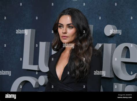 Mila Kunis Attends Netflixs Luckiest Girl Alive Premiere At Paris Theater On September 29