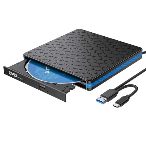 Buy Omoton External Cd Dvd Drive Portable External Dvd Burner And