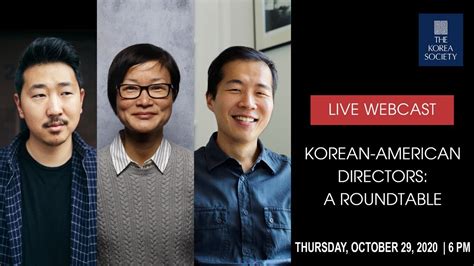 Korean American Directors A Roundtable Youtube