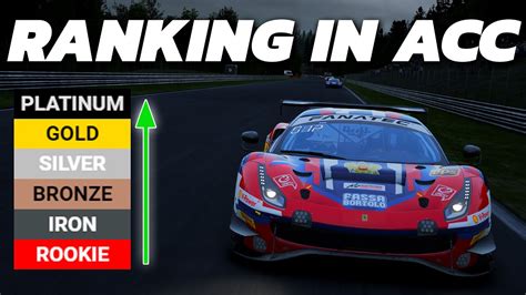 Ranking System In Acc Low Fuel Motorsport Assetto Corsa Competizione