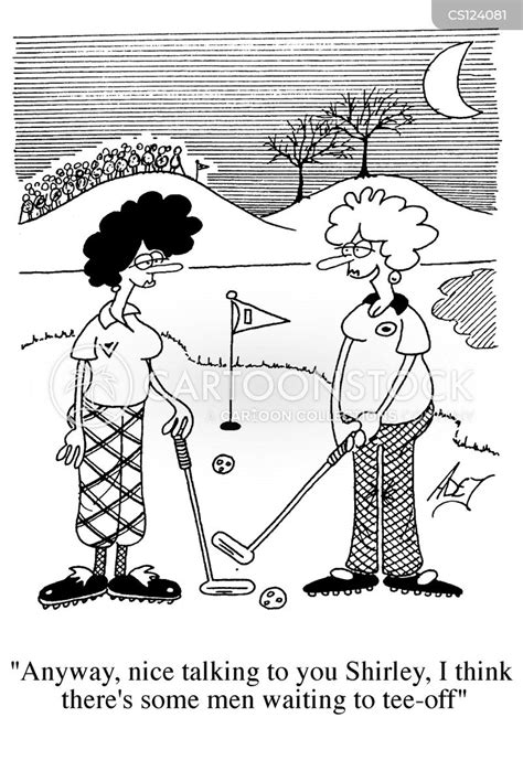 lady golfers cartoons and comics funny pictures from cartoonstock