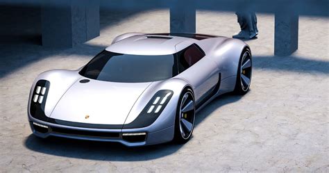 Porsche 904e Concept Designers Visualize Future All Electric Sportscar
