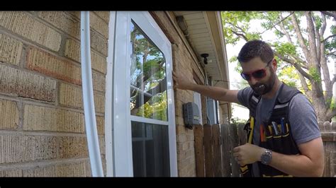 How To Install Storm Doors Like A Pro The Handyman Youtube