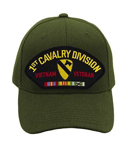 Patchtown 1st Cavalry Division Vietnam Veteran Hatballcap Adjustable