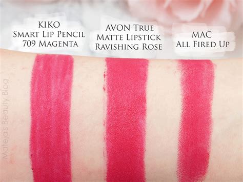 Mac Lipsticks Swatched Plus Their Dupes Mateja S Beauty Blog