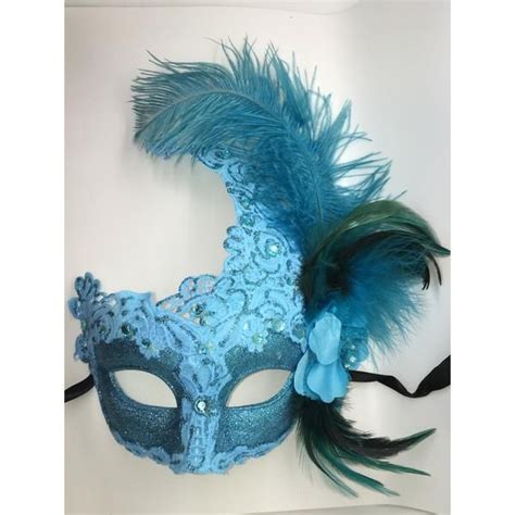 Light Blue Mardi Gras Mask Mardi Gras Mask Masquerade Mask Diy Carnival Masks