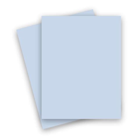 Light Blue 8 12 X 11 Basis Paper 200 Per Package 104 Gsm 2870lb Text