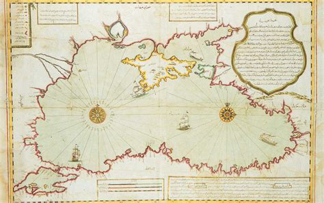 1723 Black Sea Turkish Map