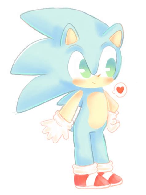 Chibi Sonic By Catbecker On Deviantart