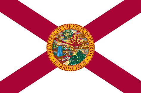 Florida State Flag Printable