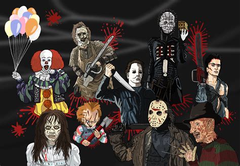 Horror Icons Omm10 By Juggernaut Art On Deviantart