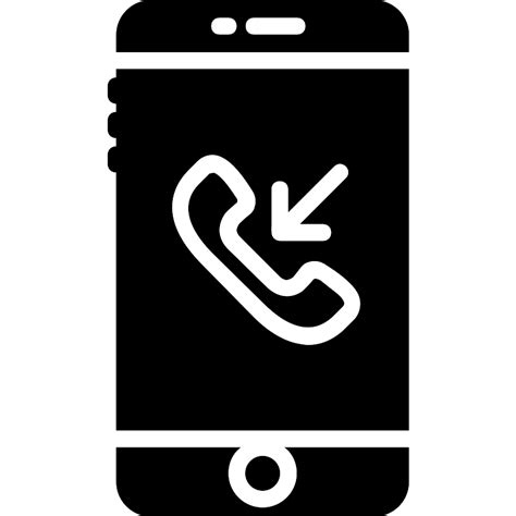 Smartphone Phone Call Vector Svg Icon Svg Repo