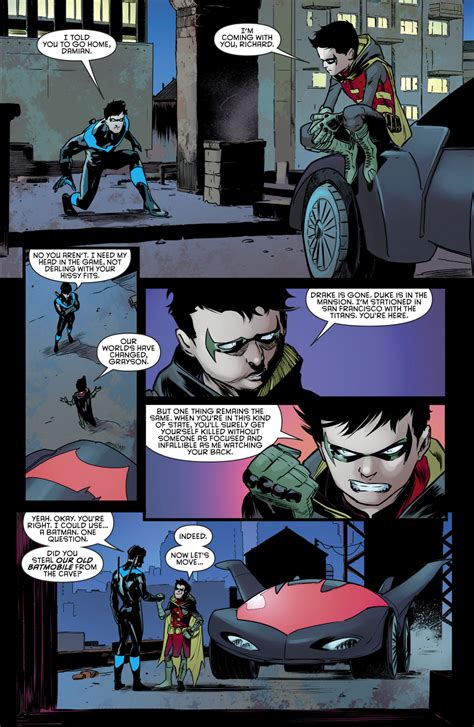 Dick Grayson And Damian Wayne’s Dynamic Comicnewbies