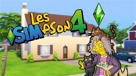 La Folle Aux Chats Des Simpson Dans Les Sims4 Fr Youtube