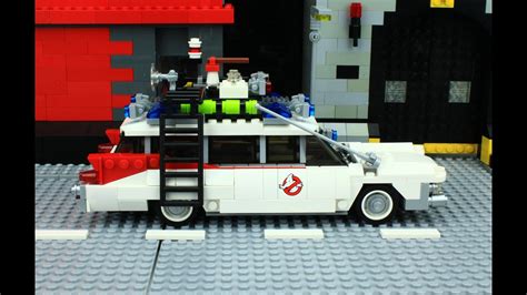 Lego Ghostbusters Car Brick By Brick Build Yellow Men Youtube