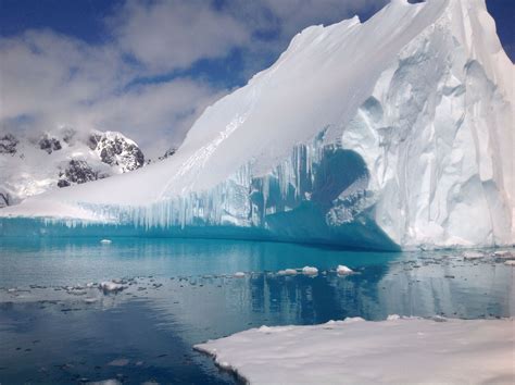 Icicles Antarctica Antarctica Landscape Outdoor