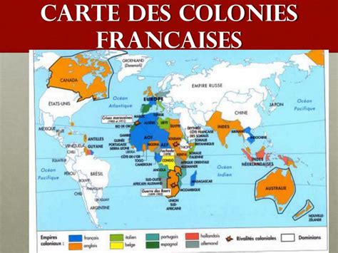 Ppt Le Colonialisme Francais Powerpoint Presentation Free Download