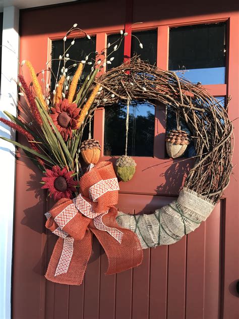 Pin By Jessica Turner On Craft Ideas Crafts Burlap Wreath Fall Wreath