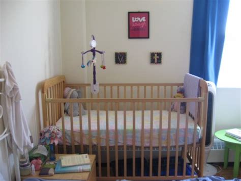 A carpet was a great first step, as it visually separated the area. We share our one-bedroom apartment with our baby and we ...