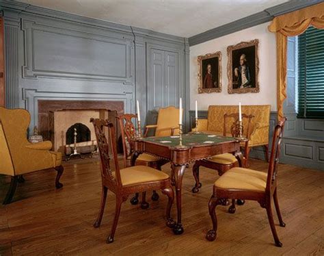 American Georgian Interiors Mid Eighteenth Century Period Rooms At