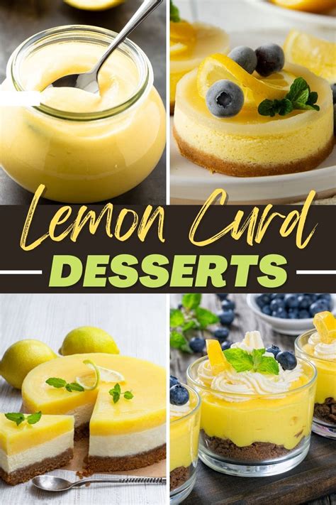 20 Easy Lemon Curd Desserts Insanely Good