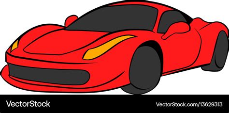 Red Cartoon Car Clip Art