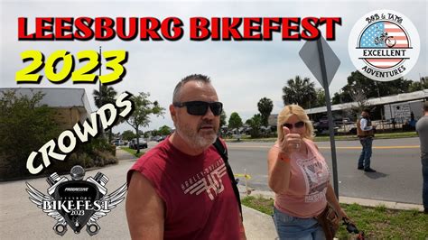 Day 1 Leesburg Bikefest 2023 Main Street Crowds Harleydavidson