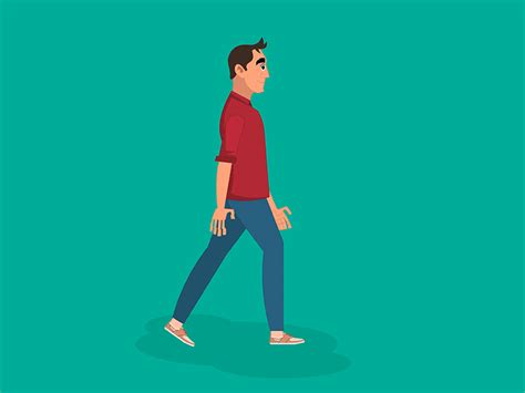 How To Create Realistic Animated Walk Cycle In Powerpointhtml Photos