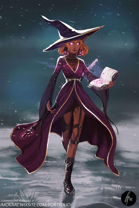 Female Elf Half Elf Caster Mage Wizard Sorcerer Witch Female Elf