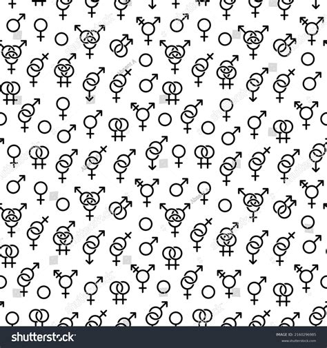 seamless pattern sexuality symbols vector illustration stock vector royalty free 2160296985