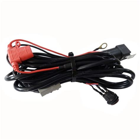 How to know 2 lead led light bar wiring harness details? light bar Relay Switch for Off Road Fog Driving LED Lights ...