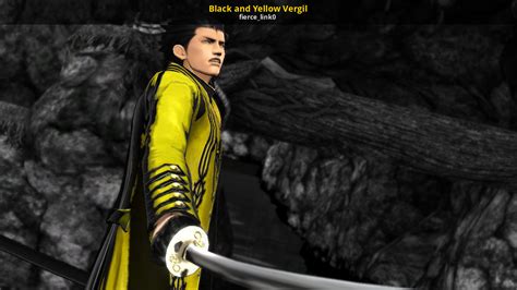 Black And Yellow Vergil Ultimate Marvel Vs Capcom 3 Mods