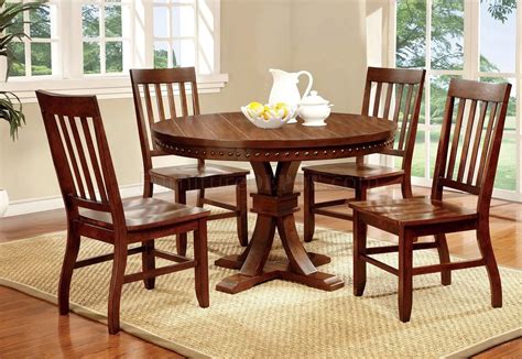 Round Dining Table Set For 5 People Say The Kitchen Is The Heart Of