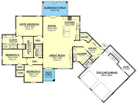 Plan 51776hz Ultimate Open Concept House Plan With 3 Bedrooms Open