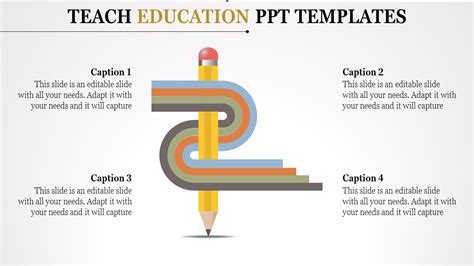 Serpentine Education Powerpoint Templates Presentation